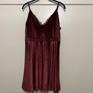Lulu’s Velvet Dress